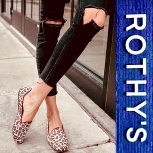 Rothy’s The Loafer in Mocha Spot Size 8 EUC